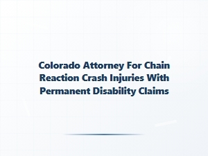 Colorado Attorney for Chain Reaction Crash Injuries